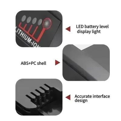 Batterie Li-ion 18 V 12000 mAh pour outil – image 2