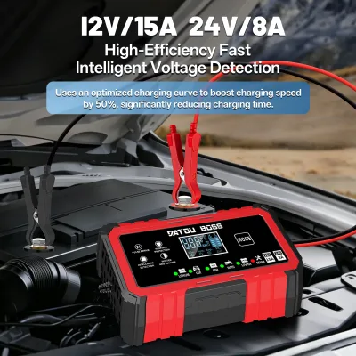 Chargeur intelligent 12 V et 24 V pour batterie – image 2