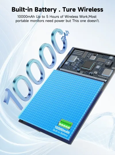 Écran portable sans fil 18,5 pouces – image 2