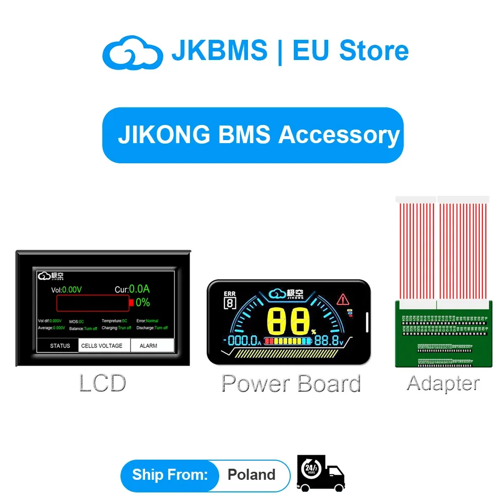 Écran tactile LCD pour BMS LiFePO4