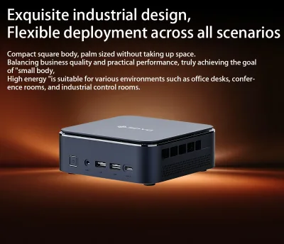 Mini PC de bureau Ryzen 3, 16 Go, SSD 512 Go – image 2