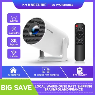 Mini projecteur Android Wi-Fi rotatif