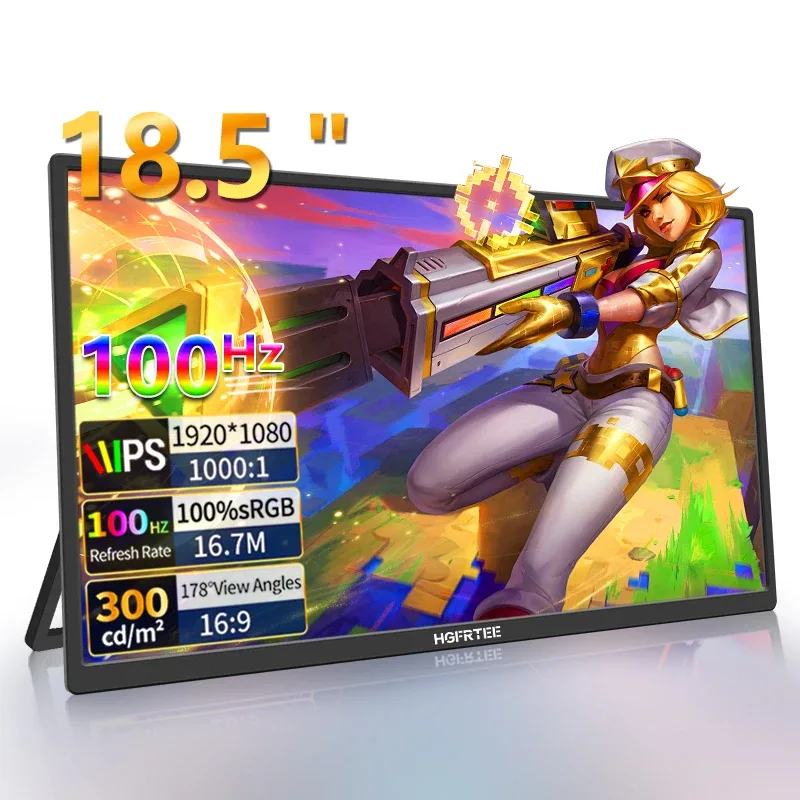 Moniteur portable 18,5 pouces IPS 100 Hz