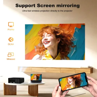 Projecteur 4K Full HD avec commande vocale – image 2