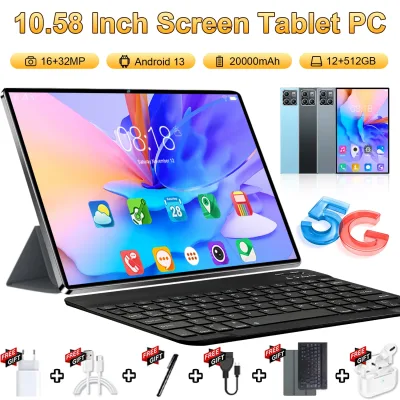 Tablette Android 13 écran 10,58 pouces