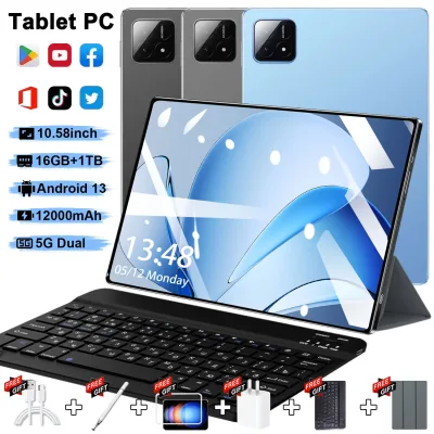 Tablette tactile Android 13 double SIM