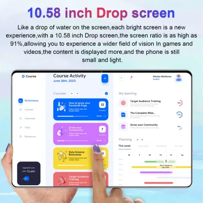 Tablette tactile Android 13 double SIM – image 3