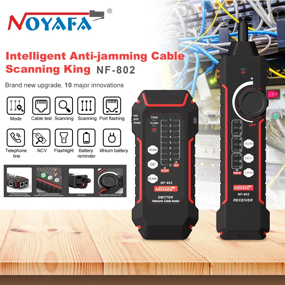 Testeur et traqueur de câble RJ11 RJ45